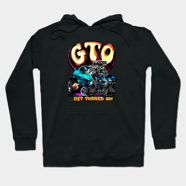 1971 GTO by Roach Hoodie by Chads